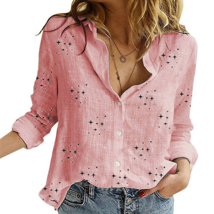 QUINN | Blusa Stampata Classica