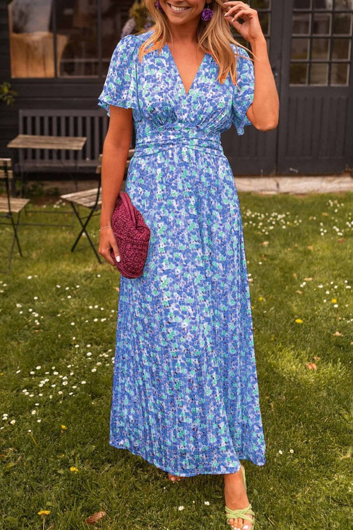 Natalie | Abito Maxi Stampato Flattering