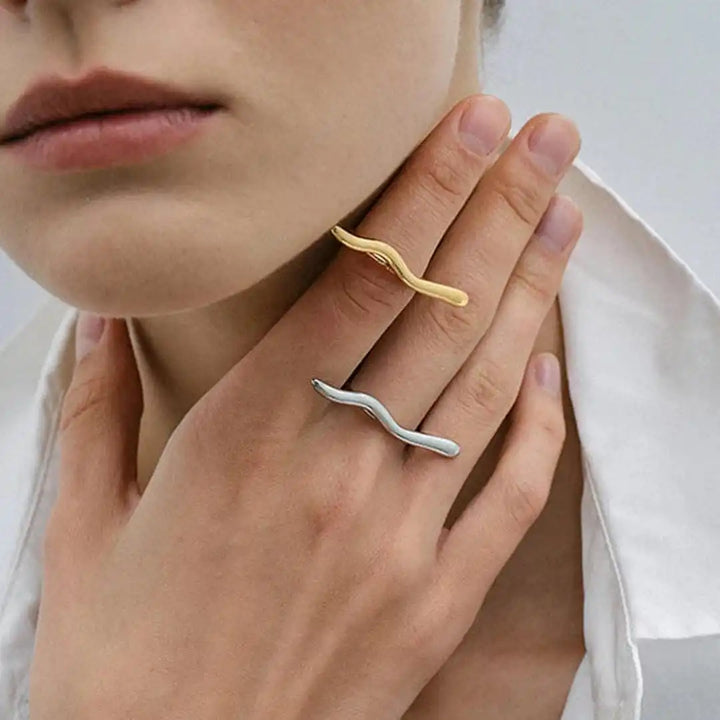 Anello Minimalista in Oro Ramo