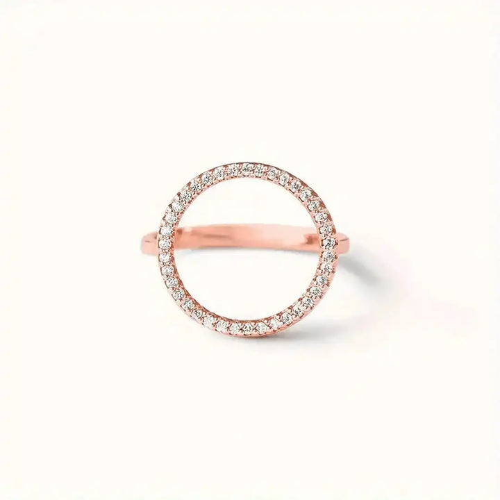 Anello in Zirconia Cubica Rotonda