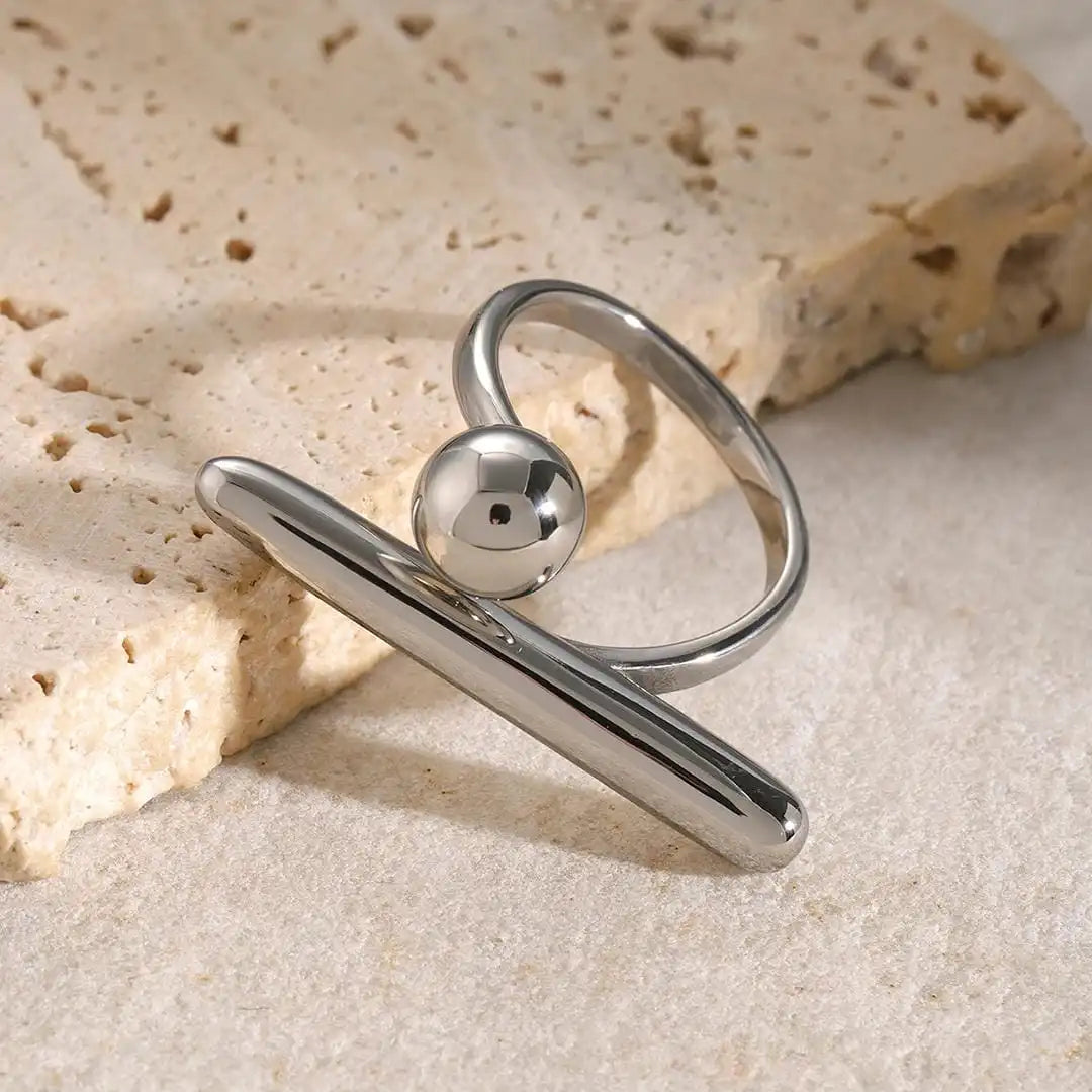 Anello Regolabile in Oro con Stella Senza Tempo