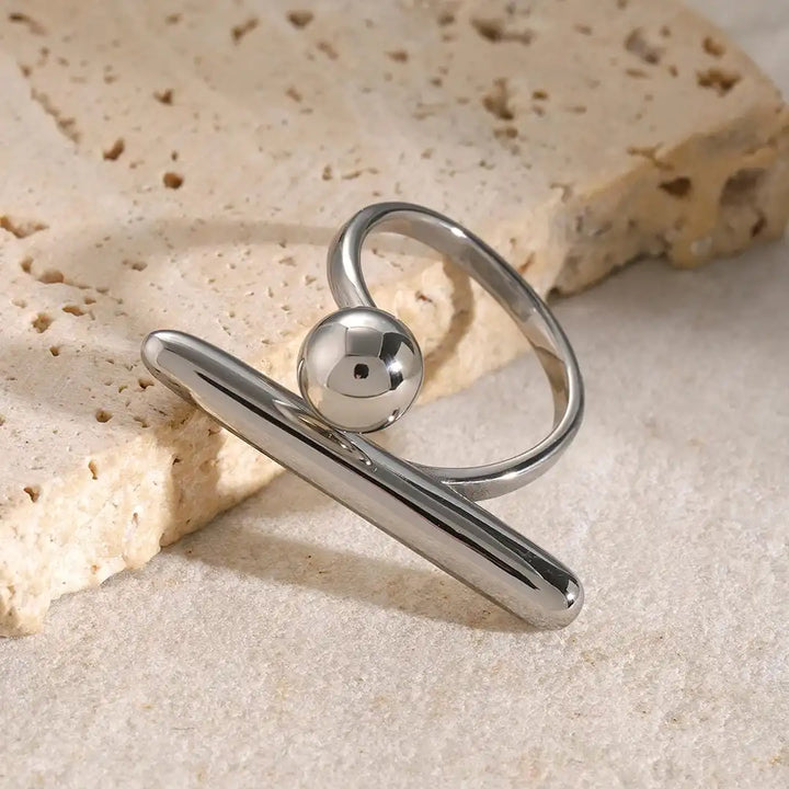Anello Regolabile in Oro con Stella Senza Tempo