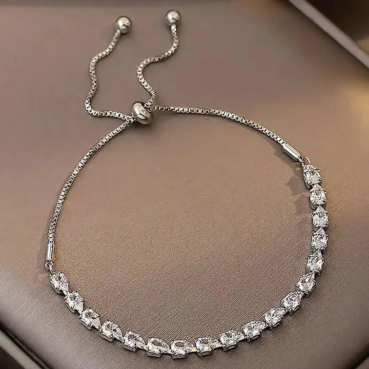Bracciale in Pietre Geometriche Regolabile