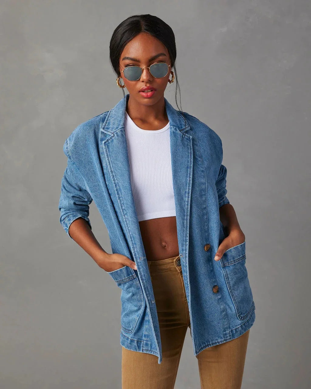 ALICE | Blazer in Denim