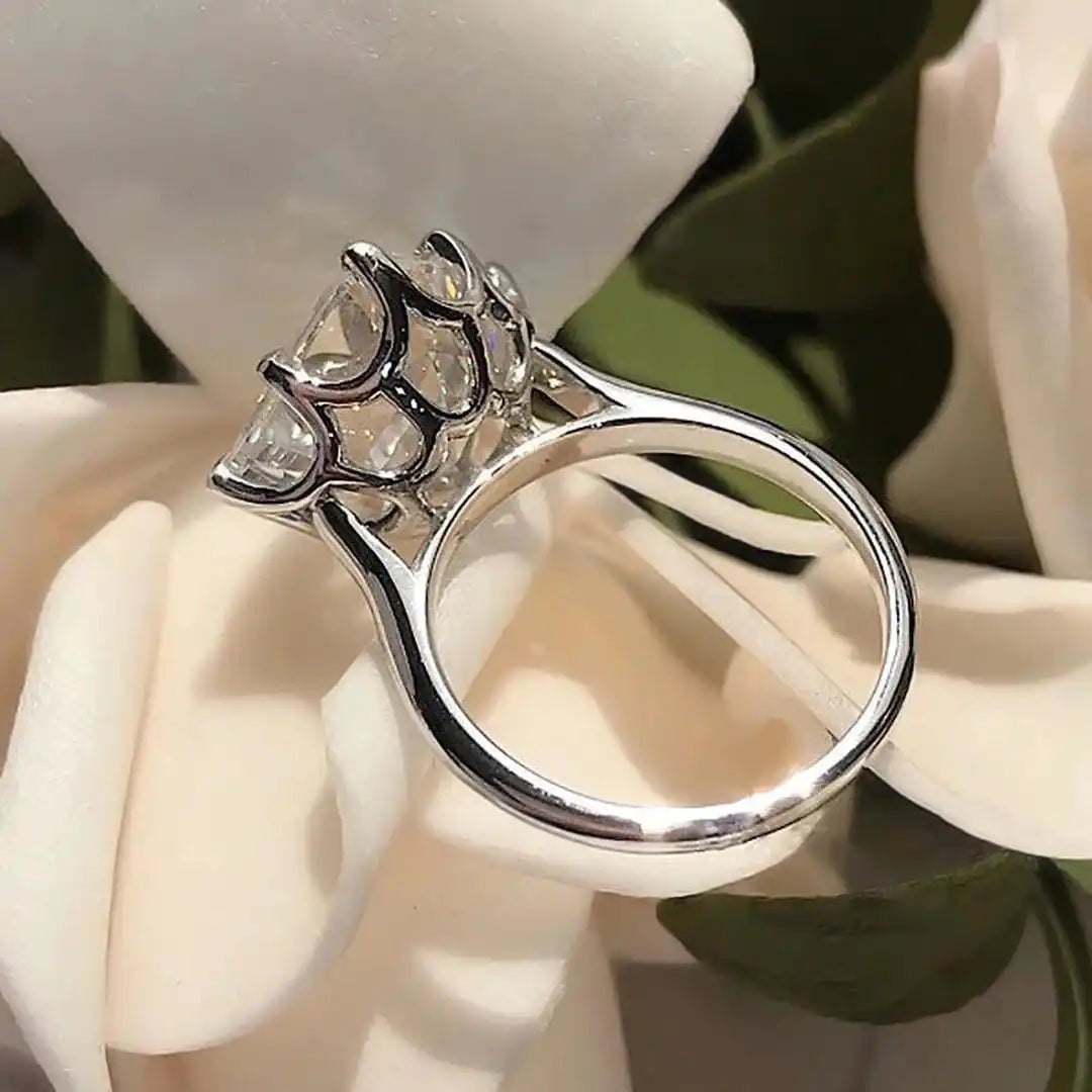 Anello in Zirconia Cubica Oro Senza Tempo