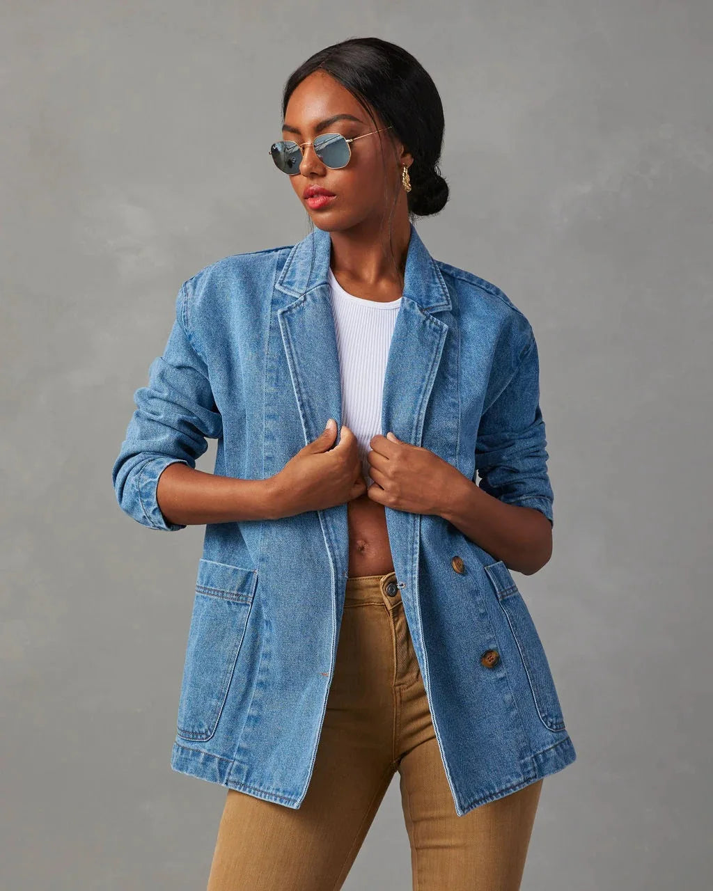 ALICE | Blazer in Denim