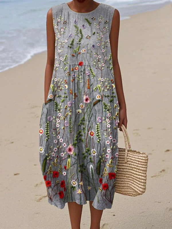 CIELO | Vestito Midi Wildflower