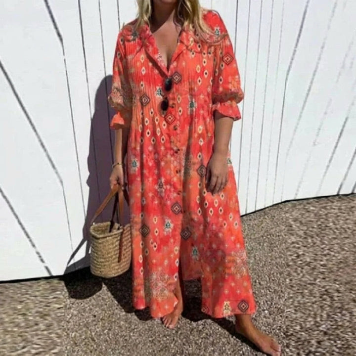 Nadya | Abito Bohemien Elegante