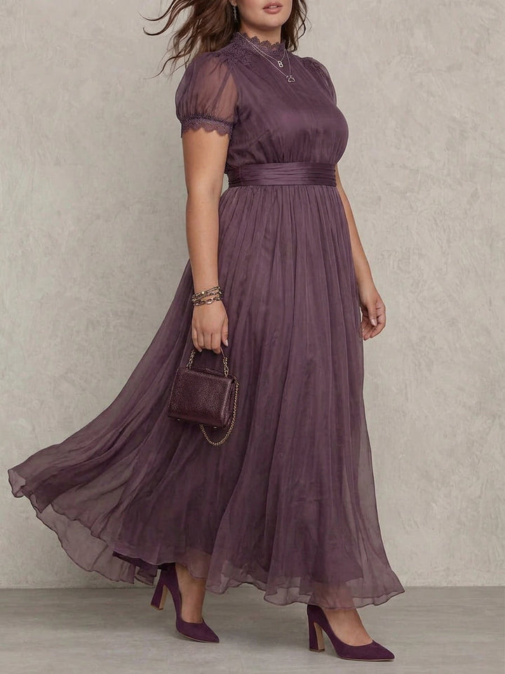 Ashley | Abito Maxi in Chiffon Vintage Elegante