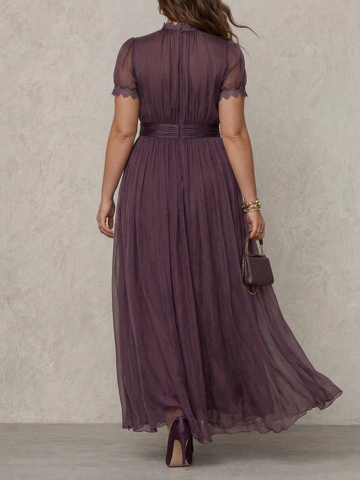 Ashley | Abito Maxi in Chiffon Vintage Elegante