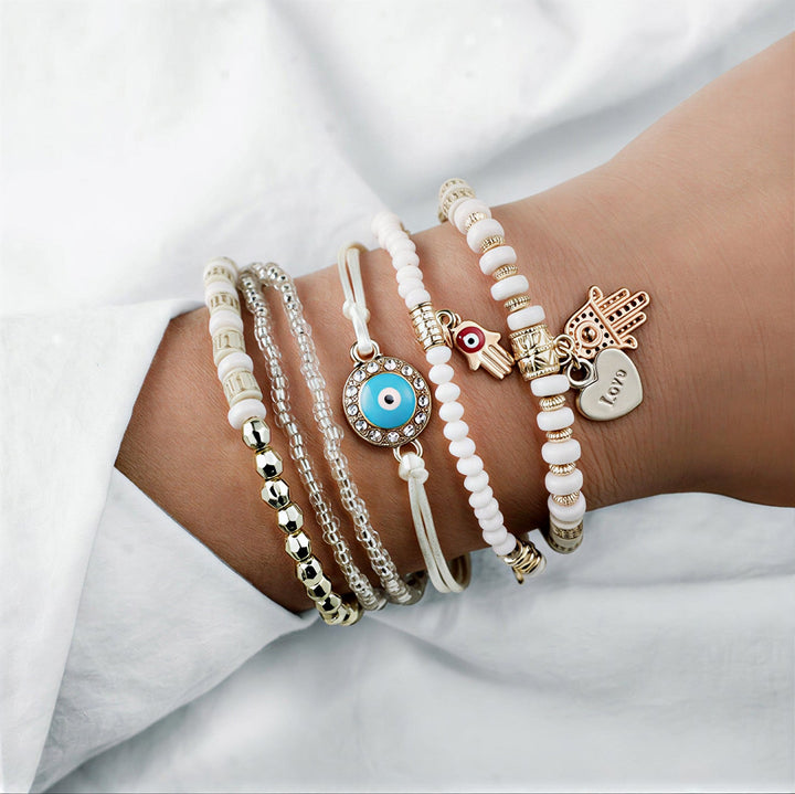 Elegante Bracciale Hamsa in Oro