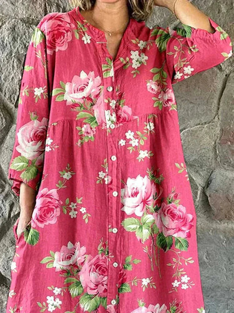 Carmen | Vestito Floreale Art