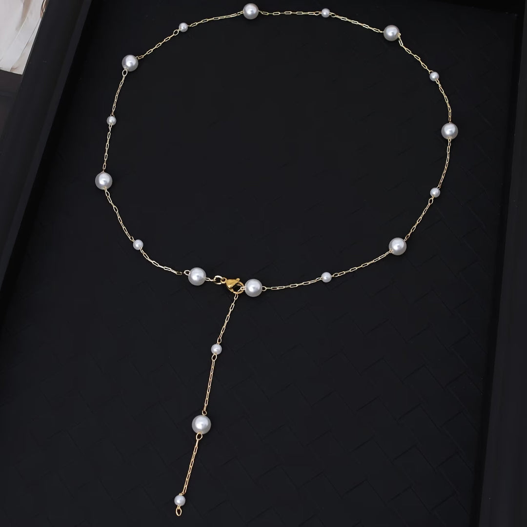 Collana Elegante con Perla del Cielo