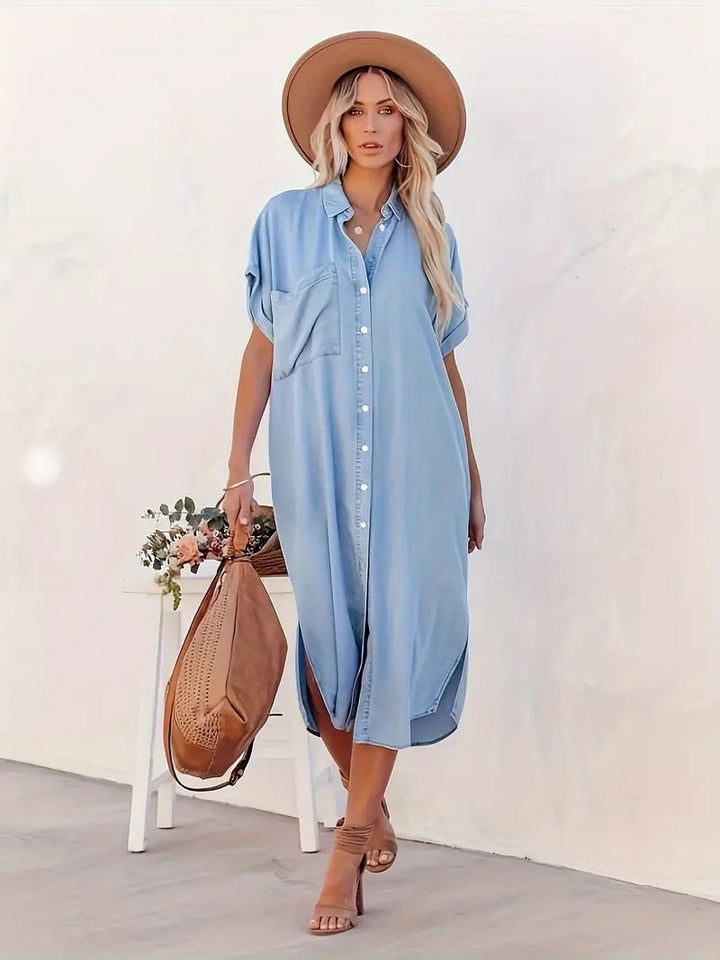 SAVANNAH | Camicia-abito con Tasche