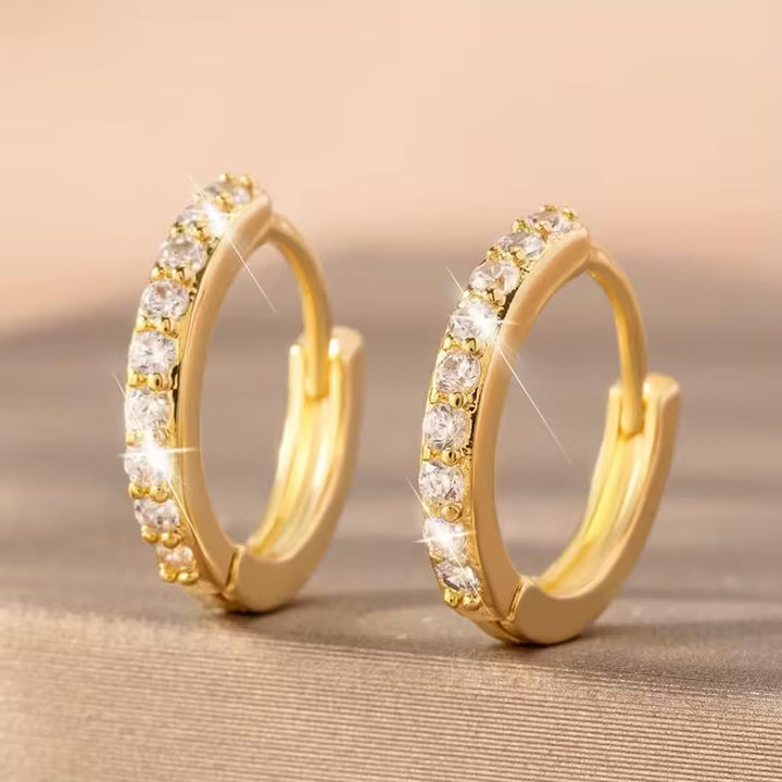 Orecchini Mini Hoop Oro Senza Tempo