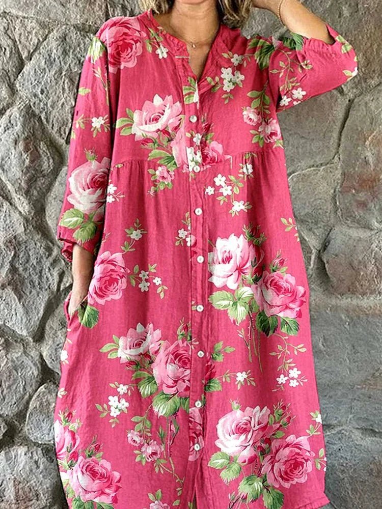 Carmen | Vestito Floreale Art