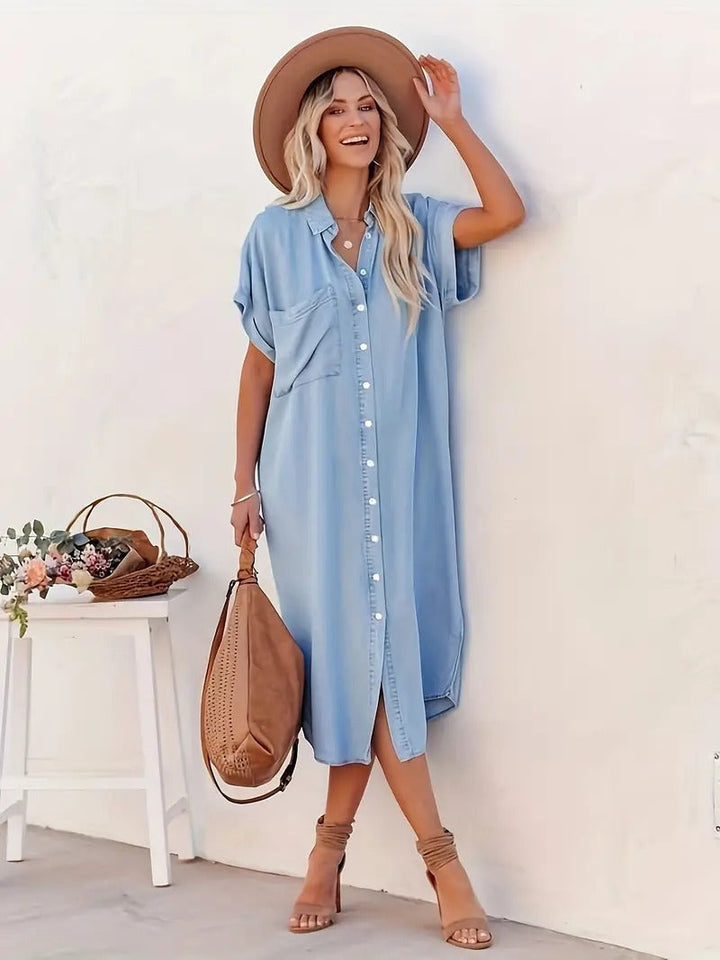 SAVANNAH | Camicia-abito con Tasche