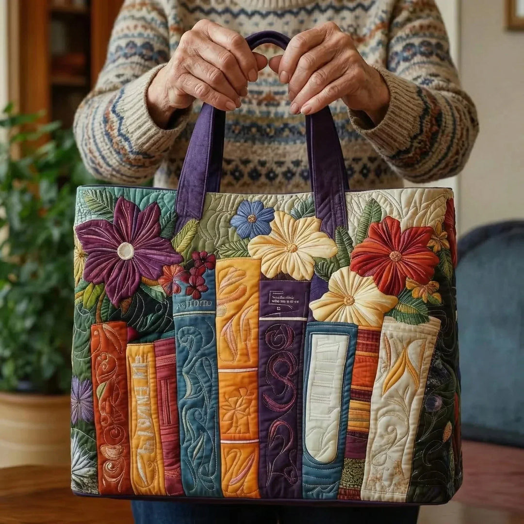 Borsa a Spalla Trapuntata - Amanti dei Libri