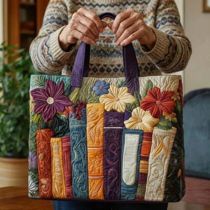 Borsa a Spalla Trapuntata - Amanti dei Libri