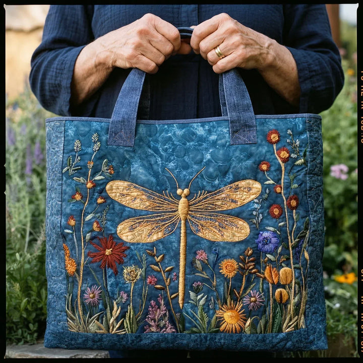 Borsa Trapuntata - Libellula Dorata