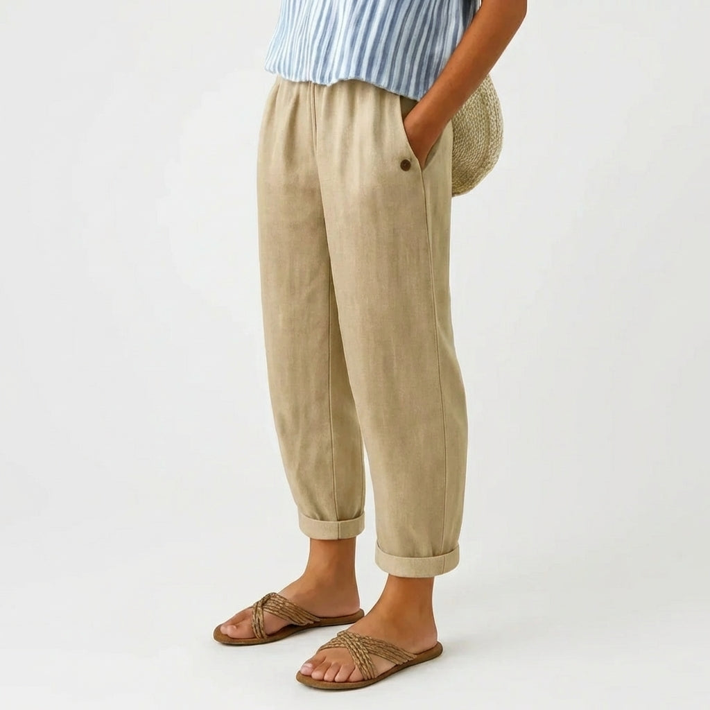 Stella | Pantaloni in Lino Senza Tempo