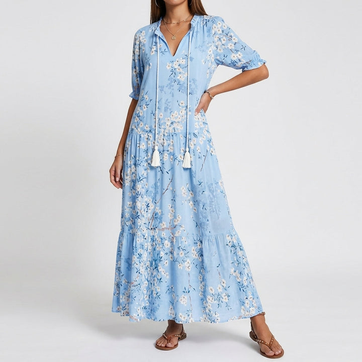 ARIA | Vestito Boho con Copertura per la Pancia