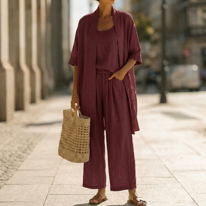 Abigail | Elegante Set di Tre Pezzi
