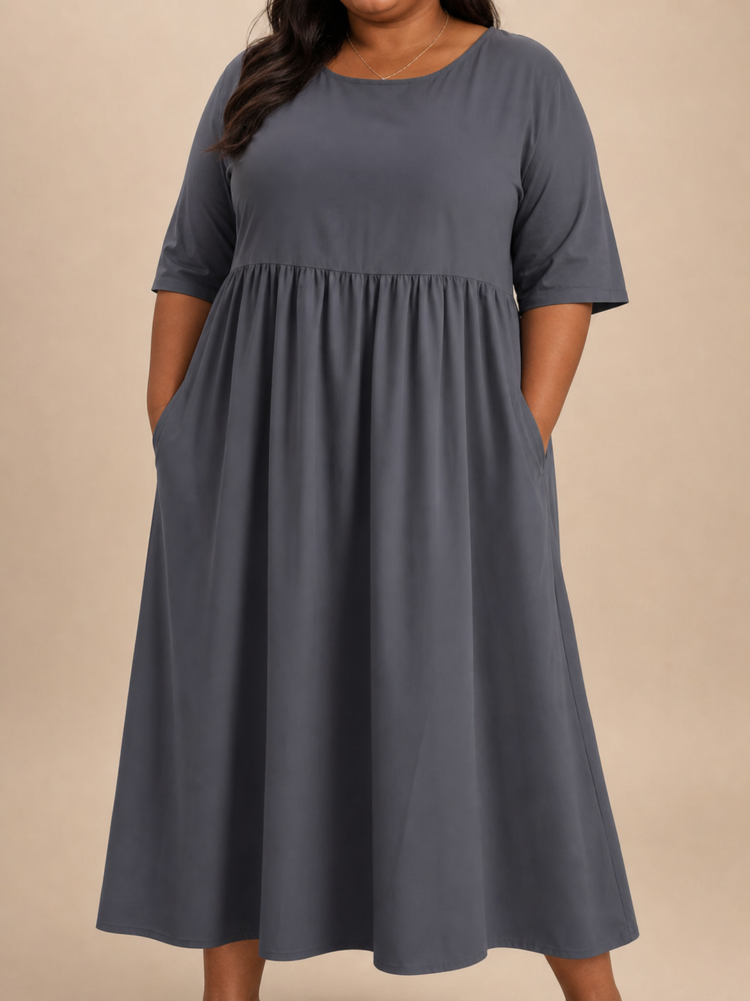 Emily | Vestito Classico a Maniche Medie