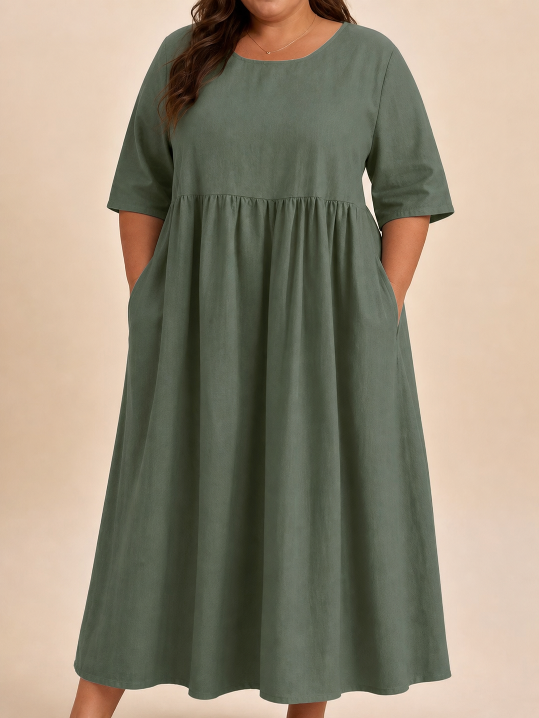 Emily | Vestito Classico a Maniche Medie