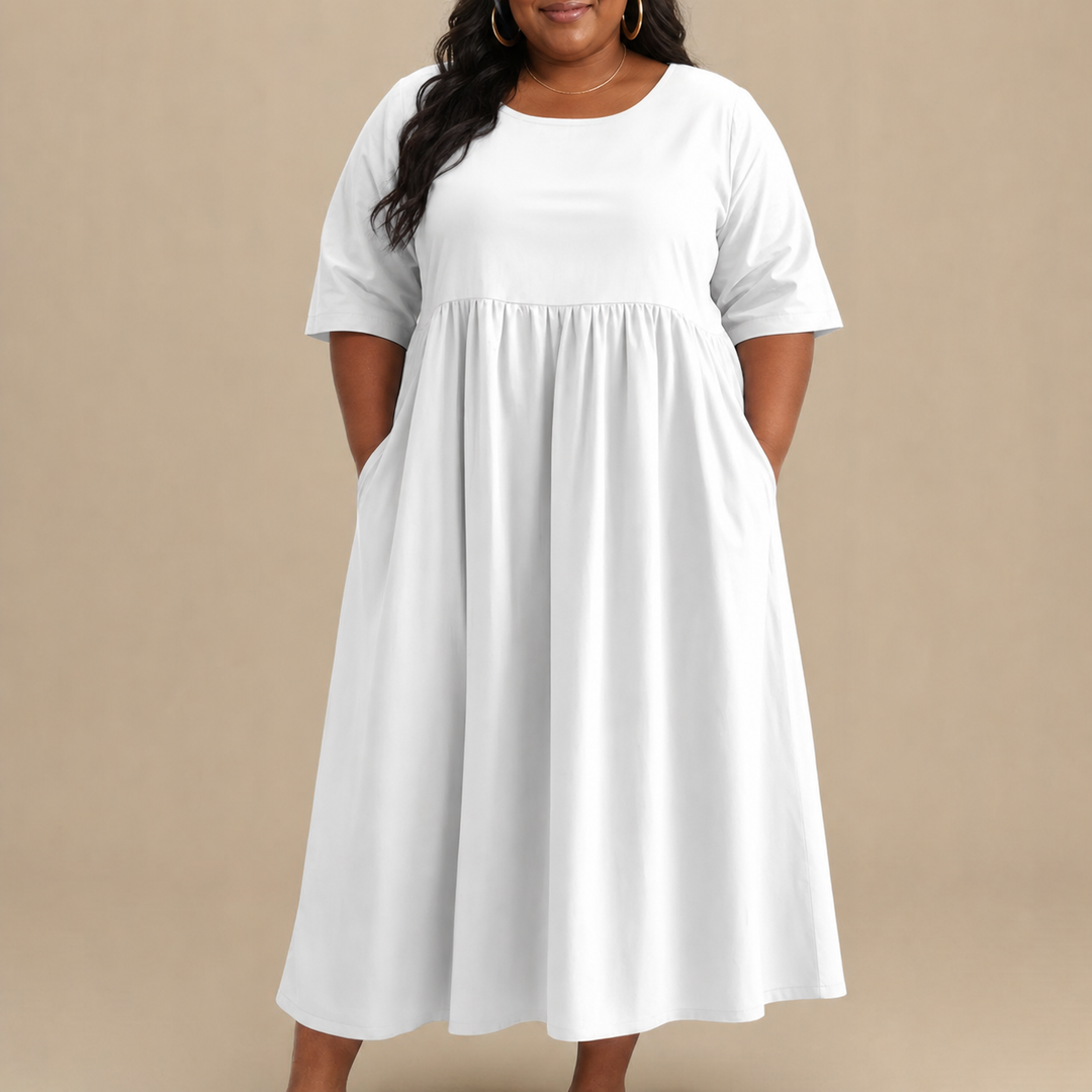 Emily | Vestito Classico a Maniche Medie