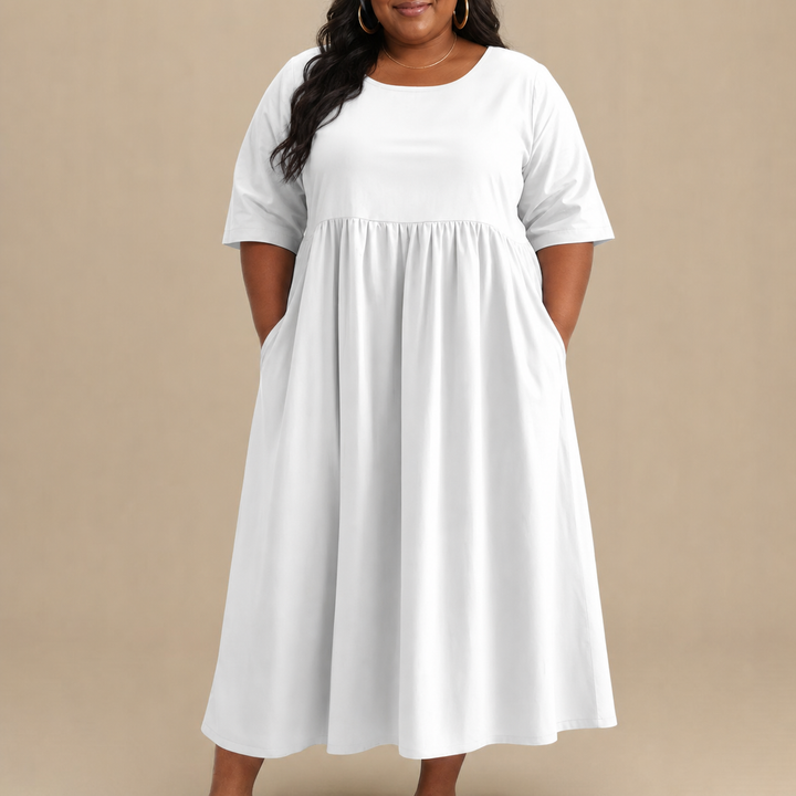 Emily | Vestito Classico a Maniche Medie