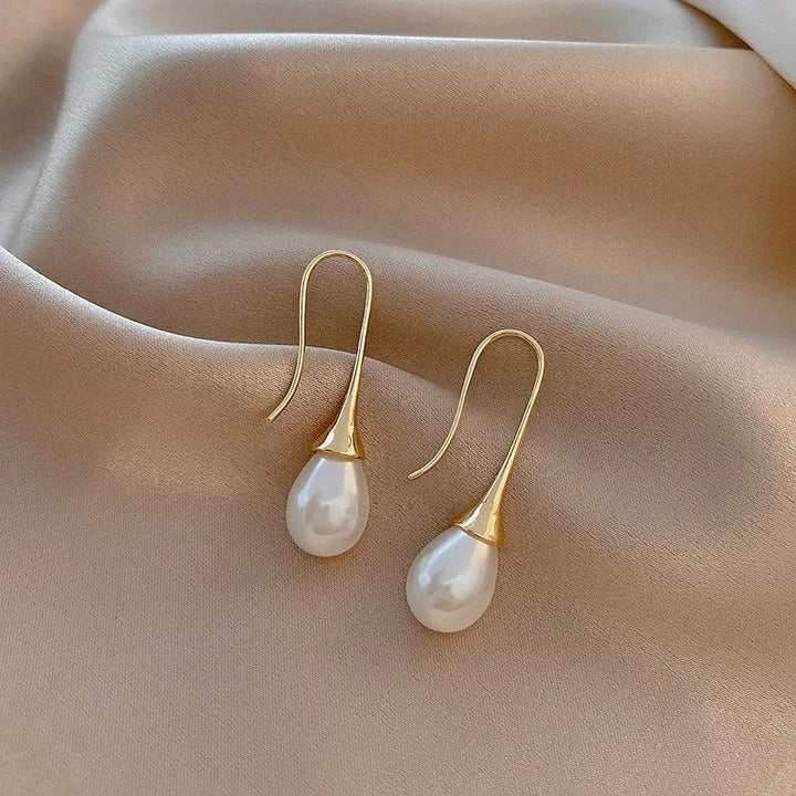 Orecchini di Bellezza con Perle Classiche