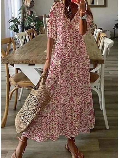 ARIA | Vestito Boho con Copertura per la Pancia